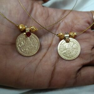IMPON MAHALAKSHMI PLAIN COIN INVISIBLE CHAIN
