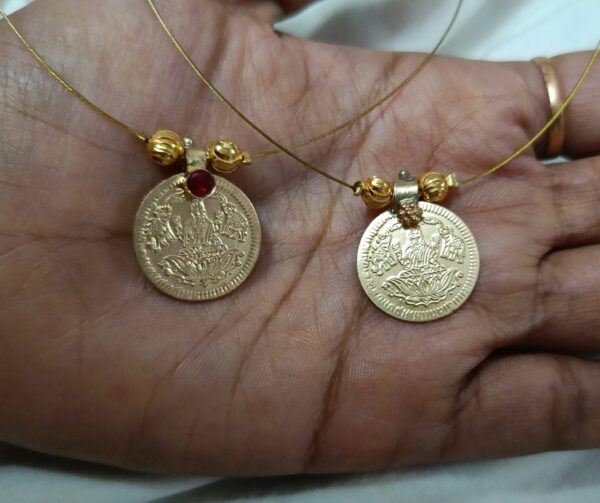 IMPON MAHALAKSHMI PLAIN COIN INVISIBLE CHAIN