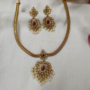 ATTIGAI NECKLACE PREMIUM QUALITY ANTIQUE FINISH